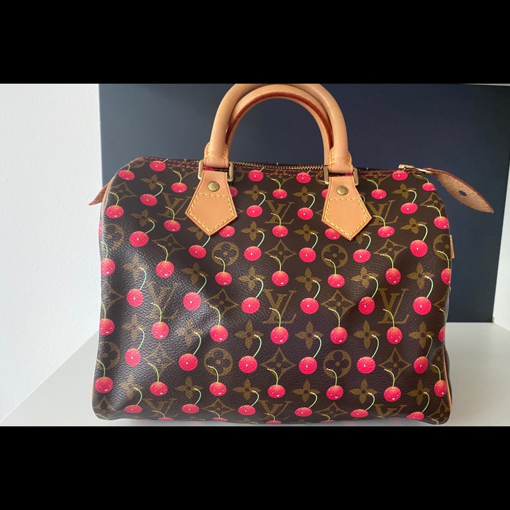 ❌SOLD ❌Vintage Louis Vuitton Speedy 25 Cerises